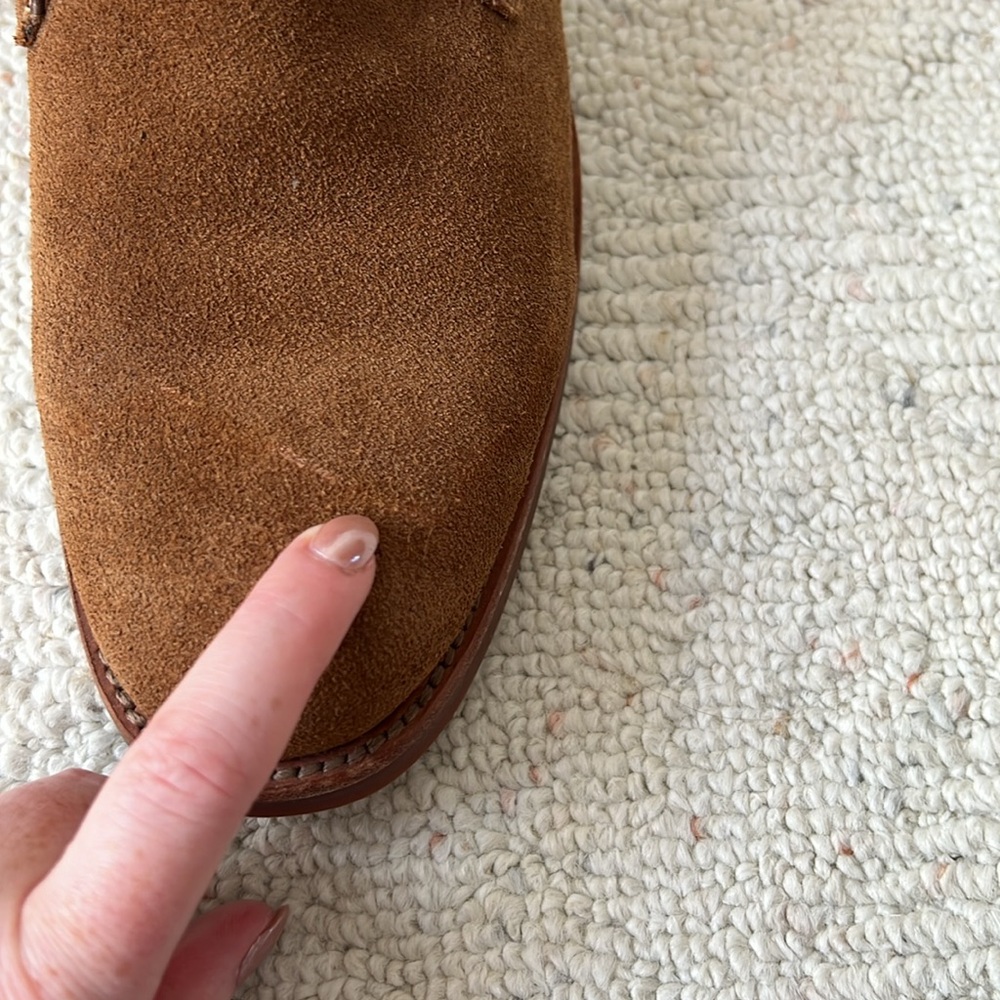 Warfield and Grand Valley Leather Suede Boot Desert Shoe - Picture 7 of 11